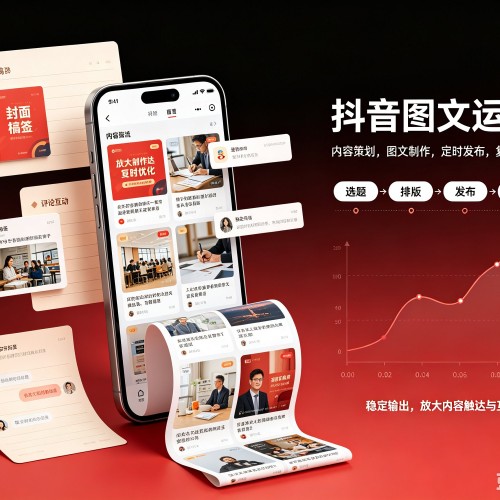 梁平区抖音图文代运营服务